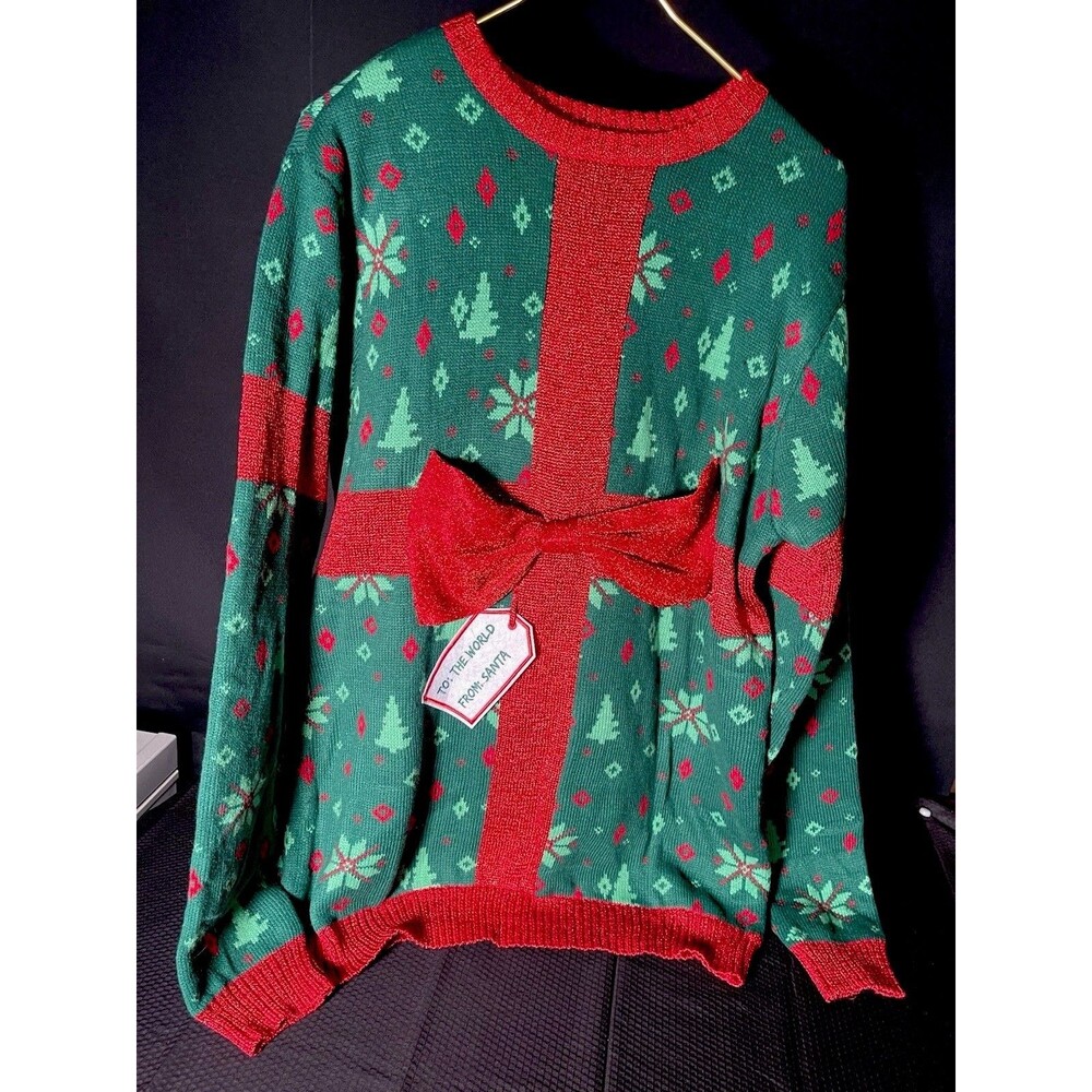 Celebrate Together Red/Green Christmas Sz XLT #0516